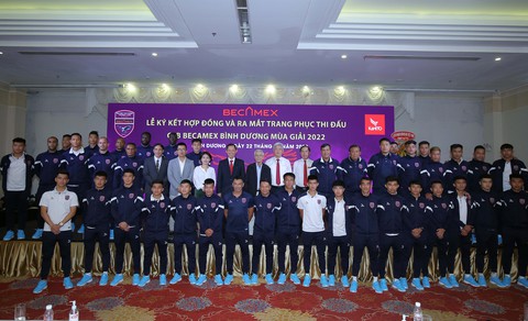 CLB B.Bình Dương đặt chỉ tiêu top 3 V-League 2022 - Ảnh 2. CLB B.Bình Dương đặt chỉ tiêu top 3 V-League 2022 - Ảnh 2.