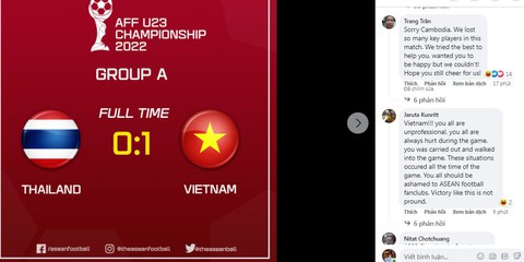 Cổ động viên Việt Nam xin lỗi Campuchia vì chỉ thắng Thái Lan có 1 trái - Ảnh 1. Cổ động viên Việt Nam xin lỗi Campuchia vì chỉ thắng Thái Lan có 1 trái - Ảnh 1.