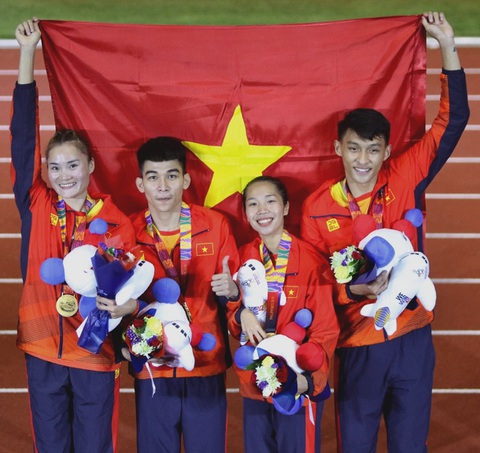 Đoàn thể thao Việt Nam đặt mục tiêu đứng đầu bảng tổng sắp huy chương SEA Games 31 - Ảnh 1. Đoàn thể thao Việt Nam đặt mục tiêu đứng đầu bảng tổng sắp huy chương SEA Games 31 - Ảnh 1.