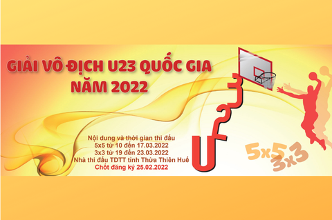 Tháng 3 sôi động với Giải bóng rổ U23 quốc gia 2022 - Ảnh 1. Tháng 3 sôi động với Giải bóng rổ U23 quốc gia 2022 - Ảnh 1.
