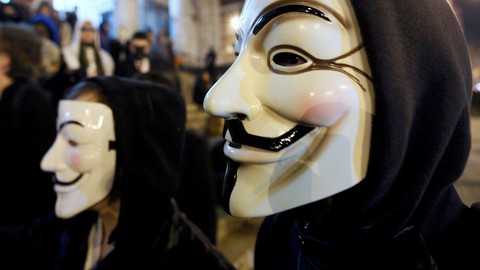 Nhóm hacker Anonymous tuyên chiến với Nga - Ảnh 1. Nhóm hacker Anonymous tuyên chiến với Nga - Ảnh 1.