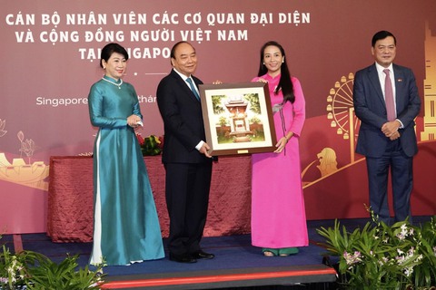 Kiều bào tại Singapore là niềm tự hào của hai nước - Ảnh 1. Kiều bào tại Singapore là niềm tự hào của hai nước - Ảnh 1.