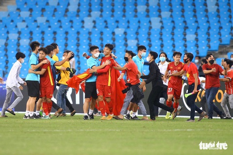 Đội tuyển U23 Việt Nam dự kiến về đến TP.HCM vào 18h45 hôm nay 27-2 - Ảnh 1. Đội tuyển U23 Việt Nam dự kiến về đến TP.HCM vào 18h45 hôm nay 27-2 - Ảnh 1.