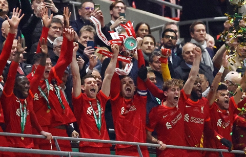 Thắng Chelsea 11-10 trên chấm luân lưu, Liverpool vô địch Cúp liên đoàn - Ảnh 1. Thắng Chelsea 11-10 trên chấm luân lưu, Liverpool vô địch Cúp liên đoàn - Ảnh 1.