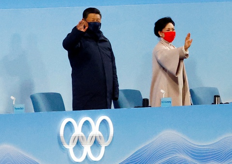Ấn tượng lễ khai mạc Olympic mùa đông Bắc Kinh 2022 - Ảnh 1. Ấn tượng lễ khai mạc Olympic mùa đông Bắc Kinh 2022 - Ảnh 1.
