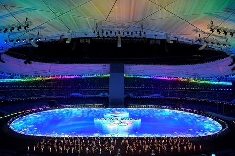 Ấn tượng lễ khai mạc Olympic mùa đông Bắc Kinh 2022 - Ảnh 10. Ấn tượng lễ khai mạc Olympic mùa đông Bắc Kinh 2022 - Ảnh 10.
