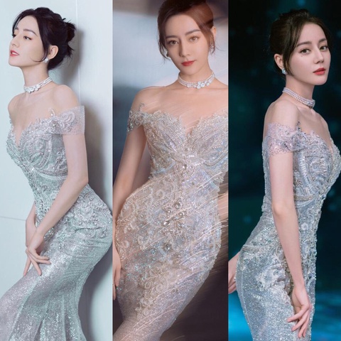 Địch Lệ Nhiệt Ba diện thiết kế của nhà thiết kế Phạm Đăng Anh Thư - Ảnh 5. Địch Lệ Nhiệt Ba diện thiết kế của nhà thiết kế Phạm Đăng Anh Thư - Ảnh 5.