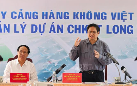 Thủ tướng: Xây dựng sân bay Long Thành, ai không làm được thì đứng sang một bên cho người khác làm - Ảnh 1. Thủ tướng: Xây dựng sân bay Long Thành, ai không làm được thì đứng sang một bên cho người khác làm - Ảnh 1.