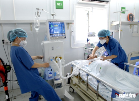 Những điều dưỡng xong ca trực cuối cùng của Trung tâm Lam Sơn reo: Hạnh phúc quá - Ảnh 2. Những điều dưỡng xong ca trực cuối cùng của Trung tâm Lam Sơn reo: Hạnh phúc quá - Ảnh 2.