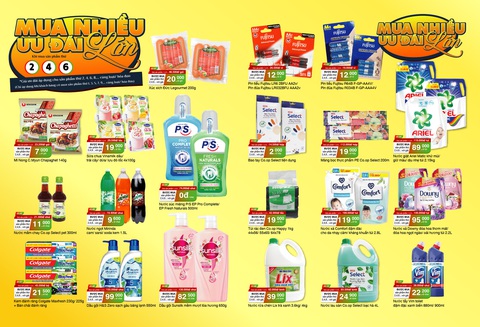 Hệ thống siêu thị Co.opmart và Co.opXtra tưng bừng khuyến mãi khủng đầu năm - Ảnh 2. Hệ thống siêu thị Co.opmart và Co.opXtra tưng bừng khuyến mãi khủng đầu năm - Ảnh 2.