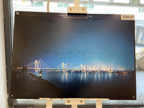 Hà Nội mở triển lãm phương án kiến trúc cầu Trần Hưng Đạo - Ảnh 4. Hà Nội mở triển lãm phương án kiến trúc cầu Trần Hưng Đạo - Ảnh 4.