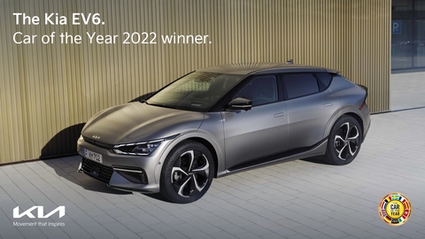 Kia EV6 giành giải thưởng Xe của năm 2022 tại châu Âu, đánh bại 5 xe điện khác - Ảnh 1. Kia EV6 giành giải thưởng Xe của năm 2022 tại châu Âu, đánh bại 5 xe điện khác - Ảnh 1.
