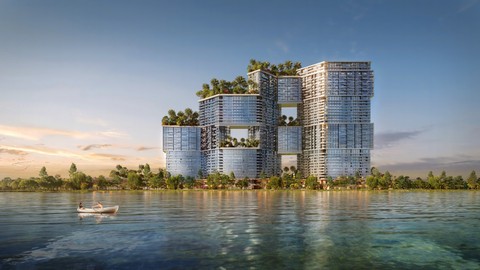 Tập đoàn kiến trúc danh giá Mỹ: Việt Nam sẽ có tòa tháp xanh thuộc top đẹp thế giới - Ảnh 4. Tập đoàn kiến trúc danh giá Mỹ: Việt Nam sẽ có tòa tháp xanh thuộc top đẹp thế giới - Ảnh 4.