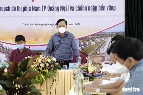 Phát triển đô thị kết hợp chống ngập cho phía nam TP Quảng Ngãi - Ảnh 2. Phát triển đô thị kết hợp chống ngập cho phía nam TP Quảng Ngãi - Ảnh 2.