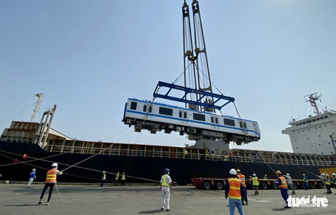 TP.HCM: Đón nhận thêm 2 đoàn tàu metro - Ảnh 4. TP.HCM: Đón nhận thêm 2 đoàn tàu metro - Ảnh 4.