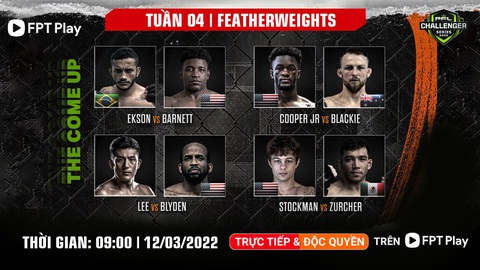 Ba cặp đấu thú vị trong PFL MMA Challenger Series tuần 4a - Ảnh 5. Ba cặp đấu thú vị trong PFL MMA Challenger Series tuần 4a - Ảnh 5.