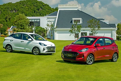Hyundai Grand i10 lấy lại ngôi vương phân khúc A sau 1 năm bị VinFast Fadil vượt mặt - Ảnh 2. Hyundai Grand i10 lấy lại ngôi vương phân khúc A sau 1 năm bị VinFast Fadil vượt mặt - Ảnh 2.