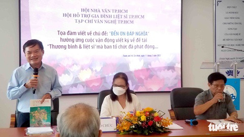 Viết về đền ơn đáp nghĩa phải như một thứ đạo - Ảnh 1.