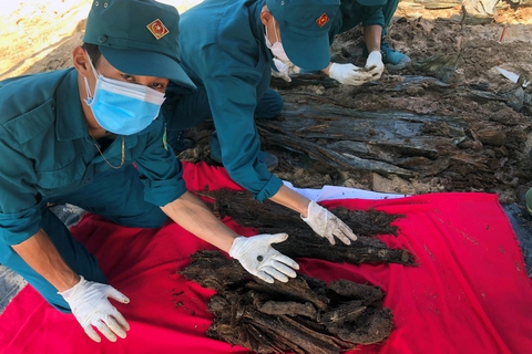Đồng Nai: Phát hiện nhiều bộ hài cốt ở nơi đóng quân của đặc công Rừng Sác - Ảnh 3. Đồng Nai: Phát hiện nhiều bộ hài cốt ở nơi đóng quân của đặc công Rừng Sác - Ảnh 3.
