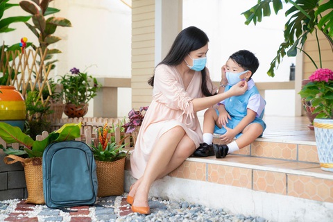 Tránh lây nhiễm chéo cho trẻ khi đi học - Ảnh 1. Tránh lây nhiễm chéo cho trẻ khi đi học - Ảnh 1.