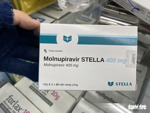 Thuốc Molnupiravir miễn phí sắp hết, Sở Y tế TP.HCM xin được mua - Ảnh 1. Thuốc Molnupiravir miễn phí sắp hết, Sở Y tế TP.HCM xin được mua - Ảnh 1.