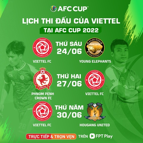 Viettel sẵn sàng gây bất ngờ tại AFC Cup 2022 - Ảnh 5. Viettel sẵn sàng gây bất ngờ tại AFC Cup 2022 - Ảnh 5.