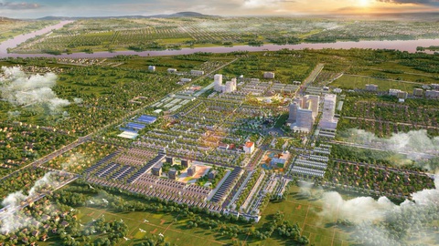 Khởi công dự án khu đô thị thành phố lễ hội Châu Đốc - Ảnh 2. Khởi công dự án khu đô thị thành phố lễ hội Châu Đốc - Ảnh 2.