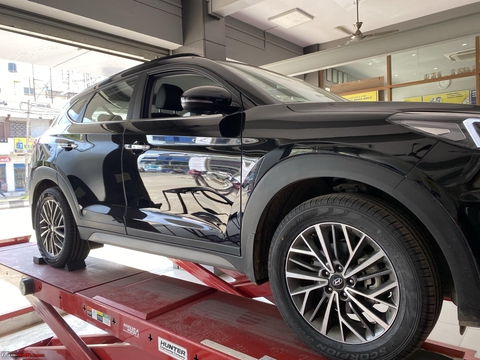 Vì vợ mà chốt Hyundai Tucson, chủ xe chỉ ra nhiều ưu, nhược điểm sau 1 năm sử dụng - Ảnh 4. Vì vợ mà chốt Hyundai Tucson, chủ xe chỉ ra nhiều ưu, nhược điểm sau 1 năm sử dụng - Ảnh 4.