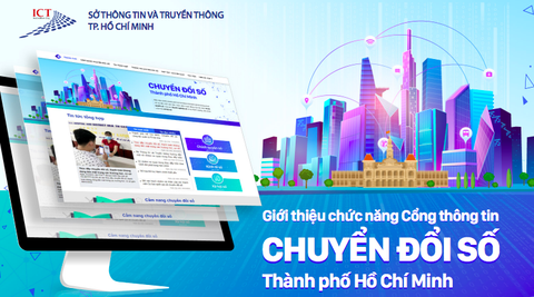 TP.HCM ra mắt cổng thông tin về chuyển đổi số - Ảnh 1. TP.HCM ra mắt cổng thông tin về chuyển đổi số - Ảnh 1.