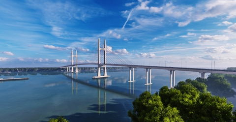 Lên phương án chống kẹt xe và chờ cầu Rạch Miễu 2 - Ảnh 1. Lên phương án chống kẹt xe và chờ cầu Rạch Miễu 2 - Ảnh 1.