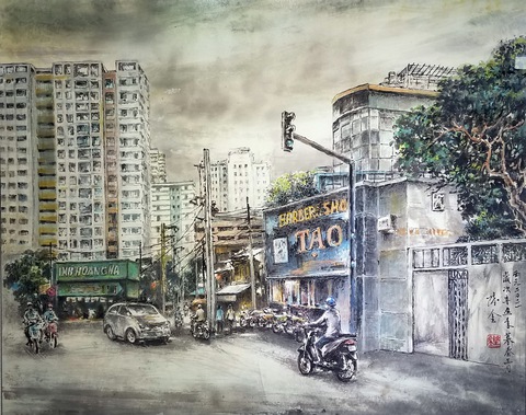 Xem cuộc sống đương đại trong tranh thủy mặc - Ảnh 11. Xem cuộc sống đương đại trong tranh thủy mặc - Ảnh 11.
