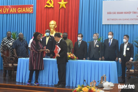 Cung ứng 1 triệu tấn lúa/năm và hợp tác thủy sản với Sierra Leone - Ảnh 1. Cung ứng 1 triệu tấn lúa/năm và hợp tác thủy sản với Sierra Leone - Ảnh 1.