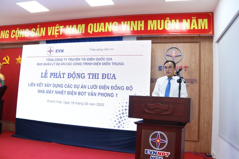 Liên kết xây dựng cụm công trình giải tỏa công suất Nhà máy nhiệt điện BOT Vân Phong 1 - Ảnh 1. Liên kết xây dựng cụm công trình giải tỏa công suất Nhà máy nhiệt điện BOT Vân Phong 1 - Ảnh 1.