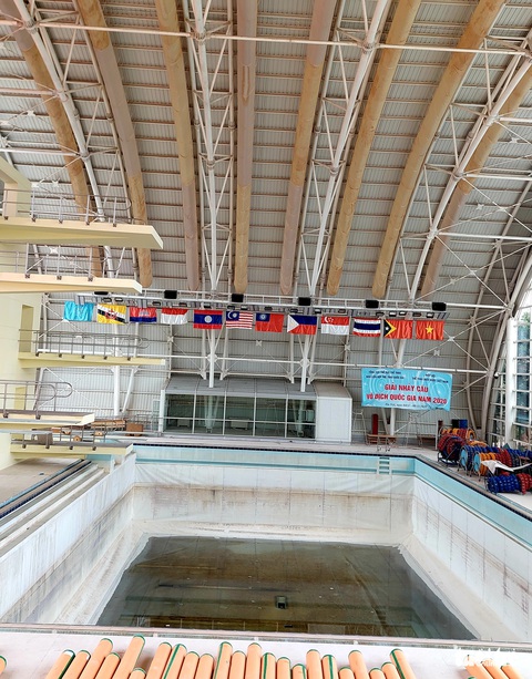 Công trình phục vụ SEA Games 31 còn... ngổn ngang - Ảnh 6. Công trình phục vụ SEA Games 31 còn... ngổn ngang - Ảnh 6.