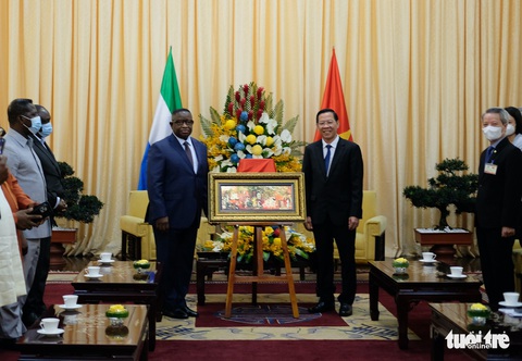 Sierra Leone muốn hợp tác về nông nghiệp, công nghệ với Việt Nam - Ảnh 1. Sierra Leone muốn hợp tác về nông nghiệp, công nghệ với Việt Nam - Ảnh 1.