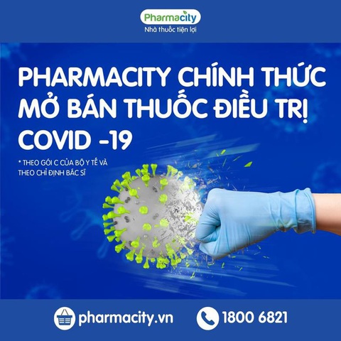 Pharmacity: bán thuốc điều trị COVID-19, bình ổn giá các sản phẩm phòng dịch - Ảnh 1. Pharmacity: bán thuốc điều trị COVID-19, bình ổn giá các sản phẩm phòng dịch - Ảnh 1.
