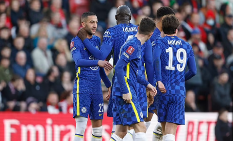 Lukaku lập công, Chelsea nhẹ nhàng vào bán kết Cúp FA - Ảnh 2. Lukaku lập công, Chelsea nhẹ nhàng vào bán kết Cúp FA - Ảnh 2.