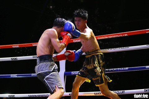 Lê Hữu Toàn giúp boxing Việt Nam có lần thứ 3 giữ đai vô địch châu Á - Ảnh 3. Lê Hữu Toàn giúp boxing Việt Nam có lần thứ 3 giữ đai vô địch châu Á - Ảnh 3.