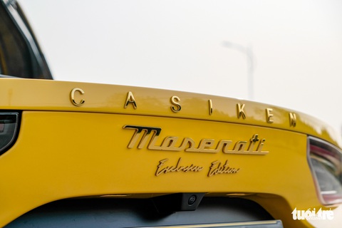 Khám phá Maserati MC20 mạ vàng độc nhất Việt Nam: Chi phí hơn 2 tỉ đồng, thi công 1.000 giờ - Ảnh 8. Khám phá Maserati MC20 mạ vàng độc nhất Việt Nam: Chi phí hơn 2 tỉ đồng, thi công 1.000 giờ - Ảnh 8.