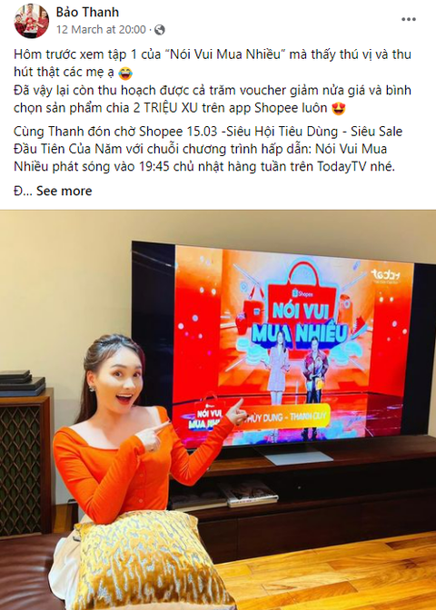 ‘Nói Vui Mua Nhiều’ đang là chương trình hấp dẫn khiến dàn sao Việt ‘đứng ngồi không yên’ - Ảnh 1. ‘Nói Vui Mua Nhiều’ đang là chương trình hấp dẫn khiến dàn sao Việt ‘đứng ngồi không yên’ - Ảnh 1.