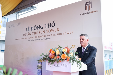 Động thổ The Sun Tower trong khu phức hợp Grand Marina, Saigon - Ảnh 3. Động thổ The Sun Tower trong khu phức hợp Grand Marina, Saigon - Ảnh 3.