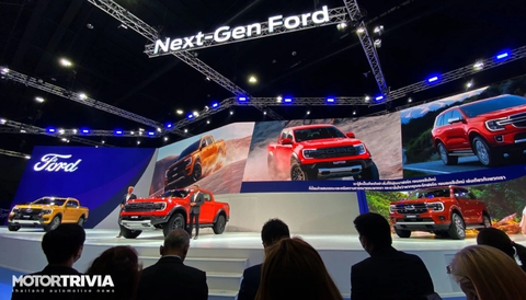 Cận cảnh Ford Ranger và Everest 2023 vừa ra mắt Thái Lan, về Việt Nam cuối năm nay - Ảnh 1. Cận cảnh Ford Ranger và Everest 2023 vừa ra mắt Thái Lan, về Việt Nam cuối năm nay - Ảnh 1.