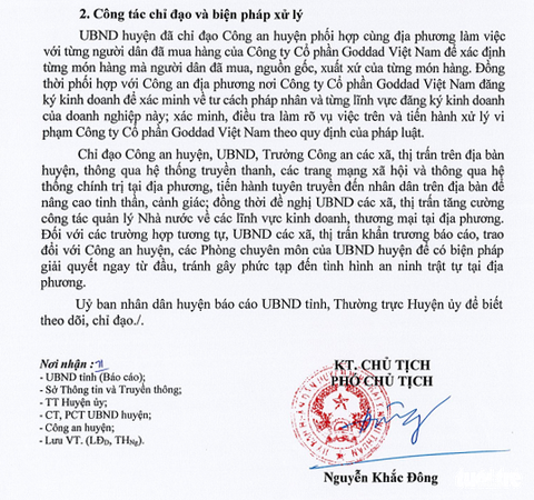 Ninh Thuận: Hàng chục người dân dính chiêu mua hàng xong được trả lại tiền - Ảnh 1. Ninh Thuận: Hàng chục người dân dính chiêu mua hàng xong được trả lại tiền - Ảnh 1.