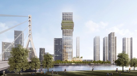 Động thổ The Sun Tower trong khu phức hợp Grand Marina, Saigon - Ảnh 2. Động thổ The Sun Tower trong khu phức hợp Grand Marina, Saigon - Ảnh 2.