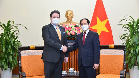 Việt Nam đề nghị đại sứ Mỹ thúc đẩy các chuyến thăm cấp cao - Ảnh 1. Việt Nam đề nghị đại sứ Mỹ thúc đẩy các chuyến thăm cấp cao - Ảnh 1.