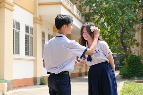 Cuộc thi ảnh Màu thời gian: Tuổi học trò - Ảnh 1. Cuộc thi ảnh Màu thời gian: Tuổi học trò - Ảnh 1.