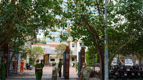 Cưỡng chế bàn giao nhà đất 129 Pasteur trong vụ án của Vũ nhôm - Ảnh 2. Cưỡng chế bàn giao nhà đất 129 Pasteur trong vụ án của Vũ nhôm - Ảnh 2.