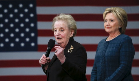 Bà Madeleine Albright, nữ ngoại trưởng đầu tiên của Mỹ, qua đời - Ảnh 1. Bà Madeleine Albright, nữ ngoại trưởng đầu tiên của Mỹ, qua đời - Ảnh 1.