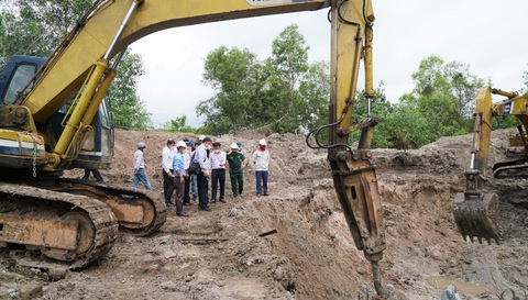 Đẩy nhanh tiến độ công trình đường dây 220kV vượt biển Kiên Bình - Phú Quốc - Ảnh 2. Đẩy nhanh tiến độ công trình đường dây 220kV vượt biển Kiên Bình - Phú Quốc - Ảnh 2.