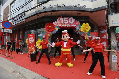 Jollibee Việt Nam khai trương cửa hàng thứ 150 - Ảnh 2. Jollibee Việt Nam khai trương cửa hàng thứ 150 - Ảnh 2.